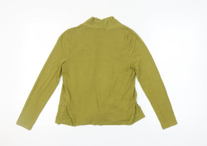 Minuet Women's Green Petite Blouse, Size S