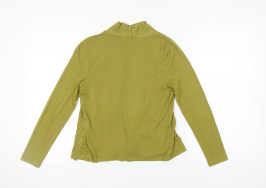 Minuet Women's Green Petite Blouse, Size S