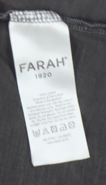 Mens UK Size L Farah Grey  T-Shirt