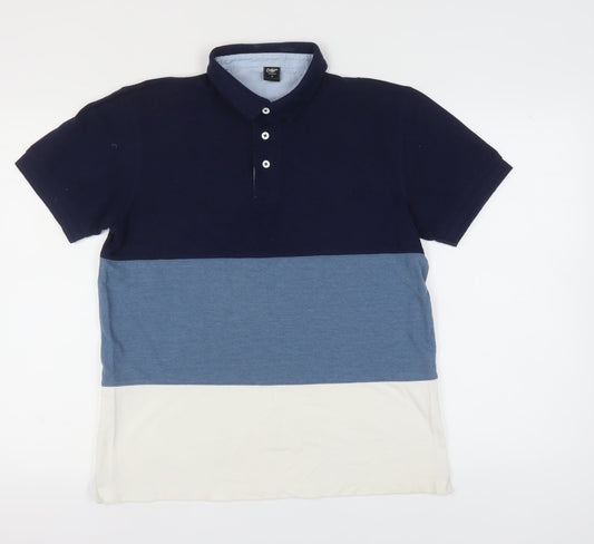 Cotton Traders Men's Multicoloured Polo - M