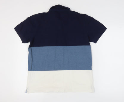 Cotton Traders Men's Multicoloured Polo - M