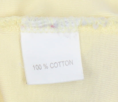 Mackays Women's Yellow V-Neck Long Sleeve T-Shirt