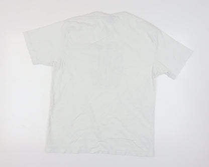 Unisex Adults UK Size 2XL Saltrock White Basic T-Shirt