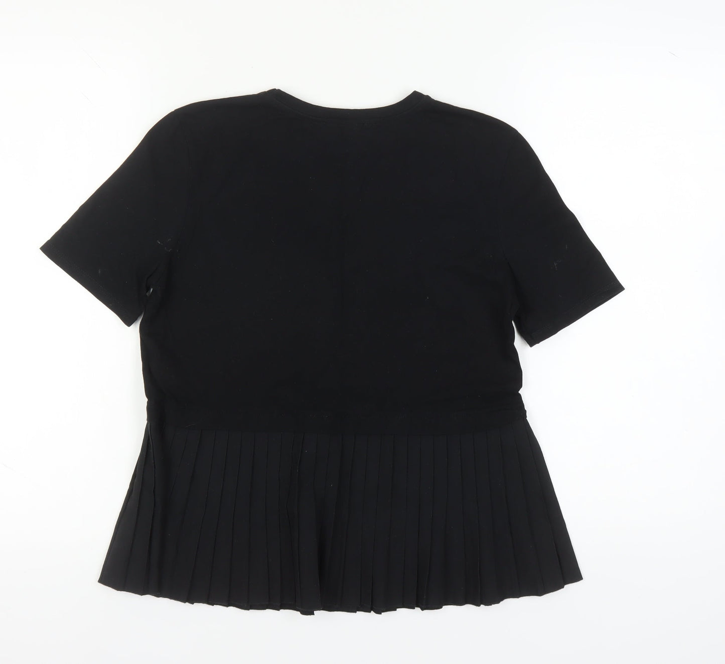 Womens UK Size M Zara Black  T-Shirt