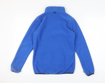 Peter Storm Boys Blue Fleece Jacket, Size 13, Full Zip