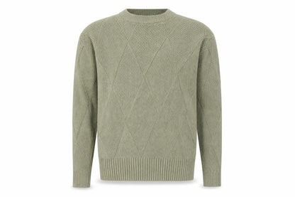 Mens UK Size S Marks and Spencer Green Pullover Jumper