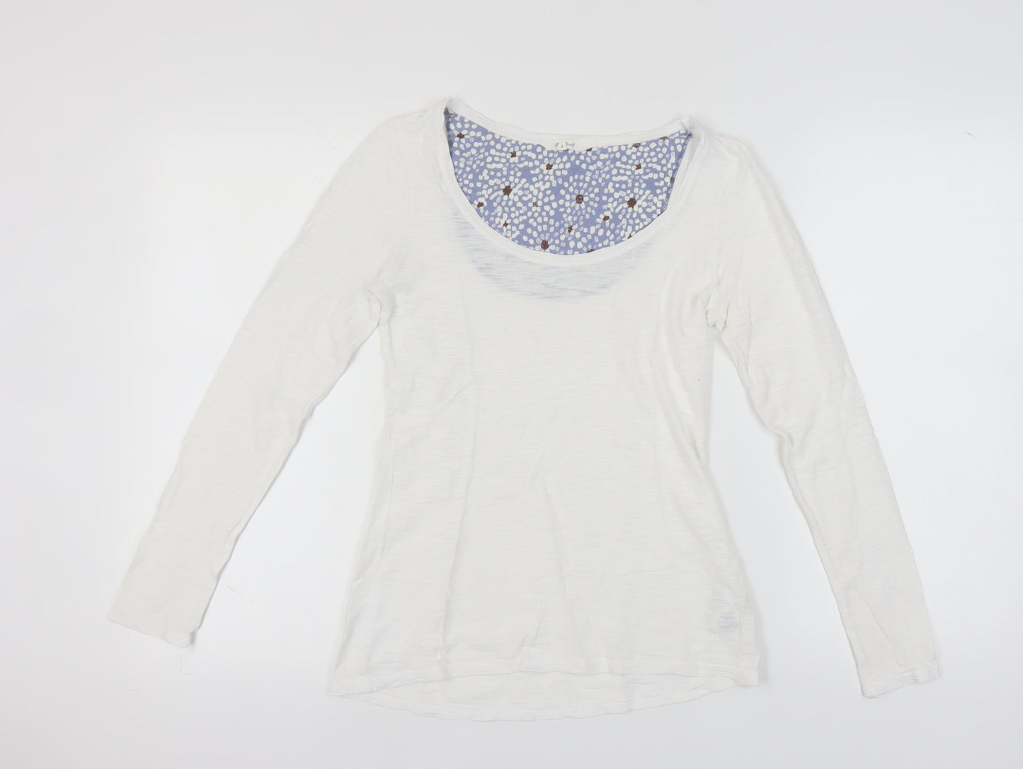 Womens UK Size 8 White Stuff White  T-Shirt