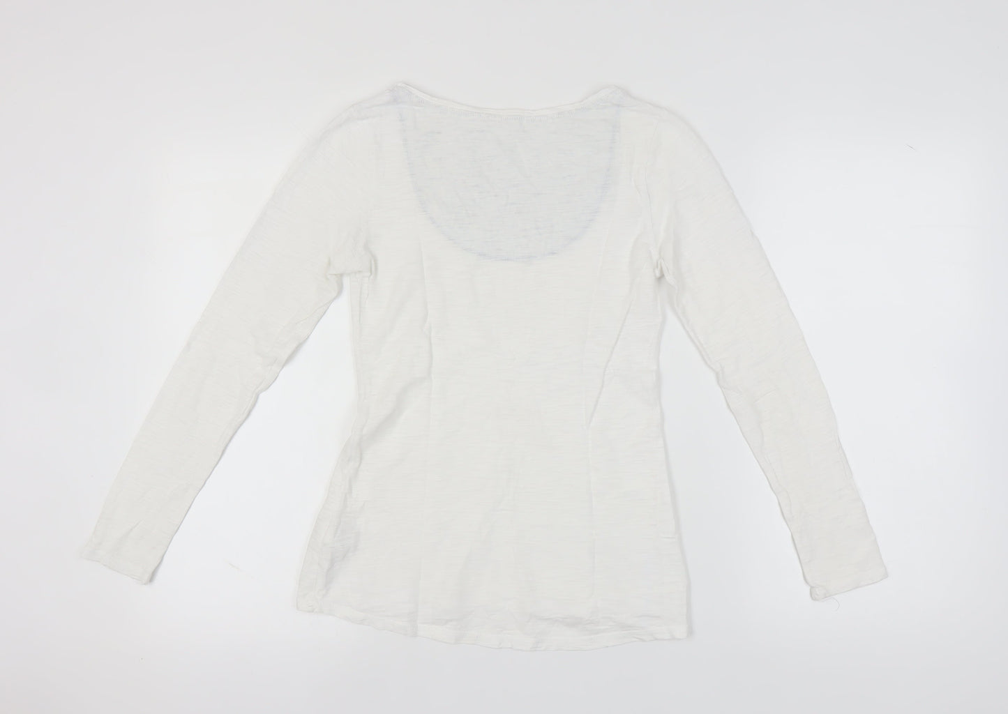 Womens UK Size 8 White Stuff White  T-Shirt