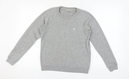Womens UK Size 10 Jack Wills Grey Pullover Sweatshirt