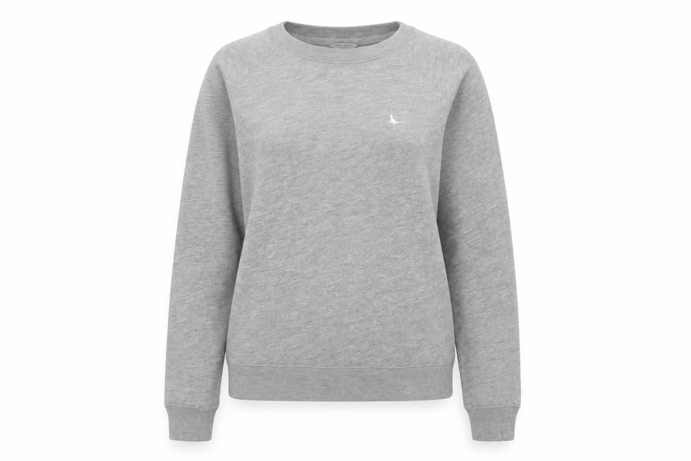 Womens UK Size 10 Jack Wills Grey Pullover Sweatshirt