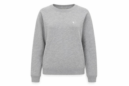 Womens UK Size 10 Jack Wills Grey Pullover Sweatshirt