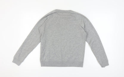 Womens UK Size 10 Jack Wills Grey Pullover Sweatshirt