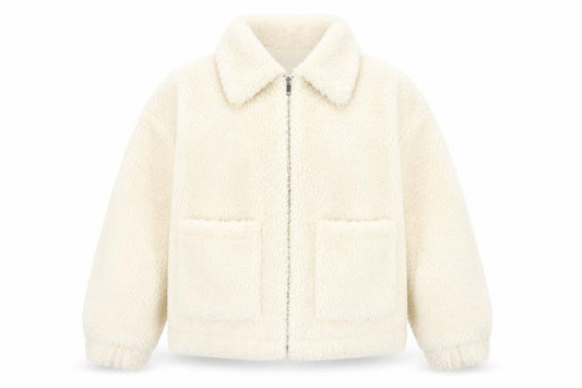 Womens UK Size 10 New Look White Puffer Jacket