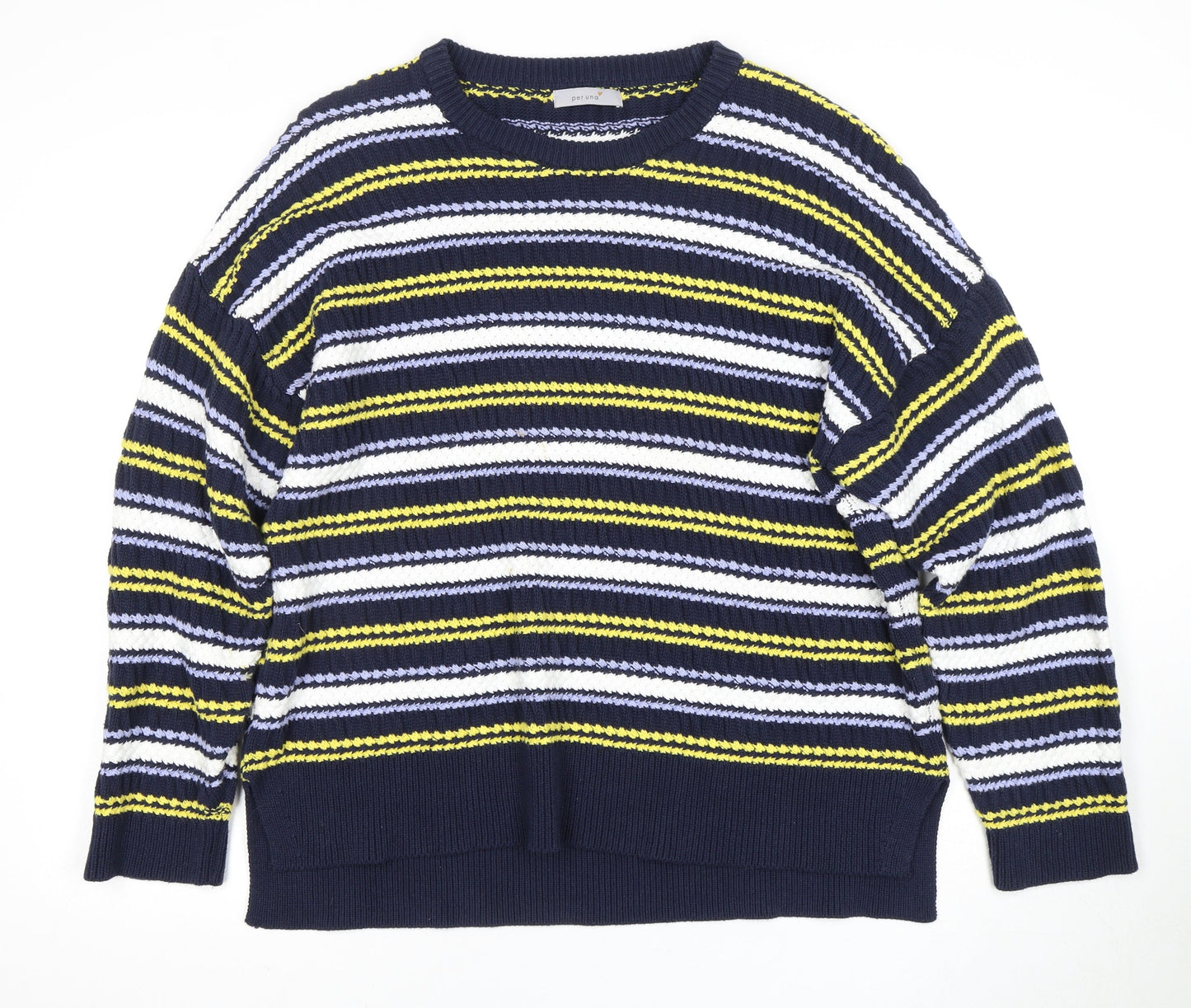 Womens UK Size XL Marks and Spencer Blue Pullover Jumper