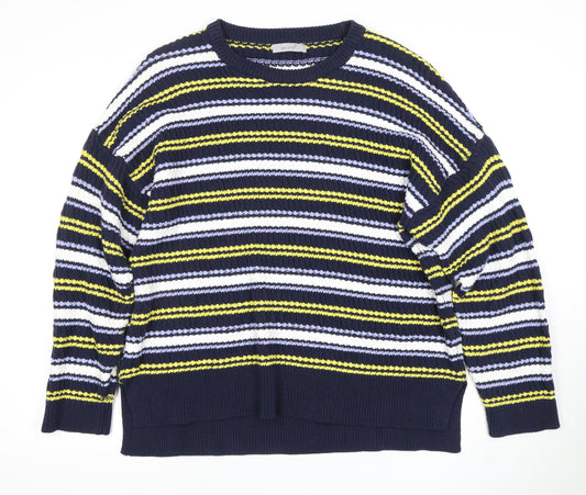 Womens UK Size XL Marks and Spencer Blue Pullover Jumper