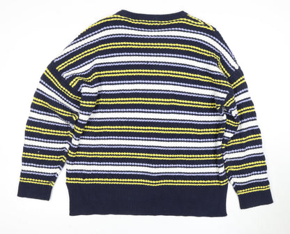Womens UK Size XL Marks and Spencer Blue Pullover Jumper