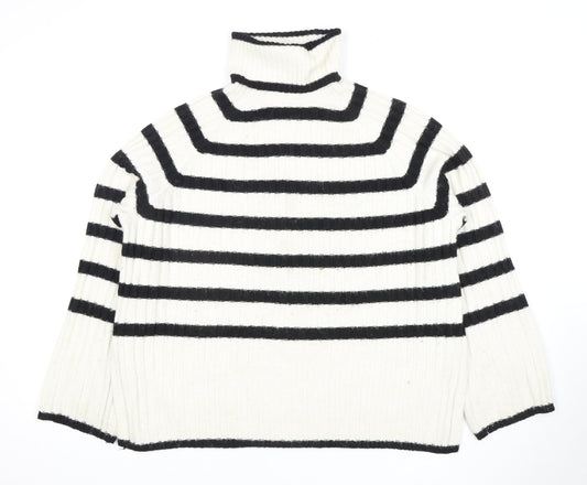 Womens UK Size S H&M Multicoloured Pullover Jumper
