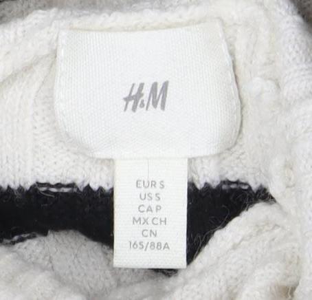 Womens UK Size S H&M Multicoloured Pullover Jumper