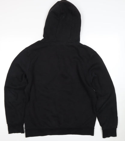 Mens UK Size L HOODRICH Black Pullover Hoodie
