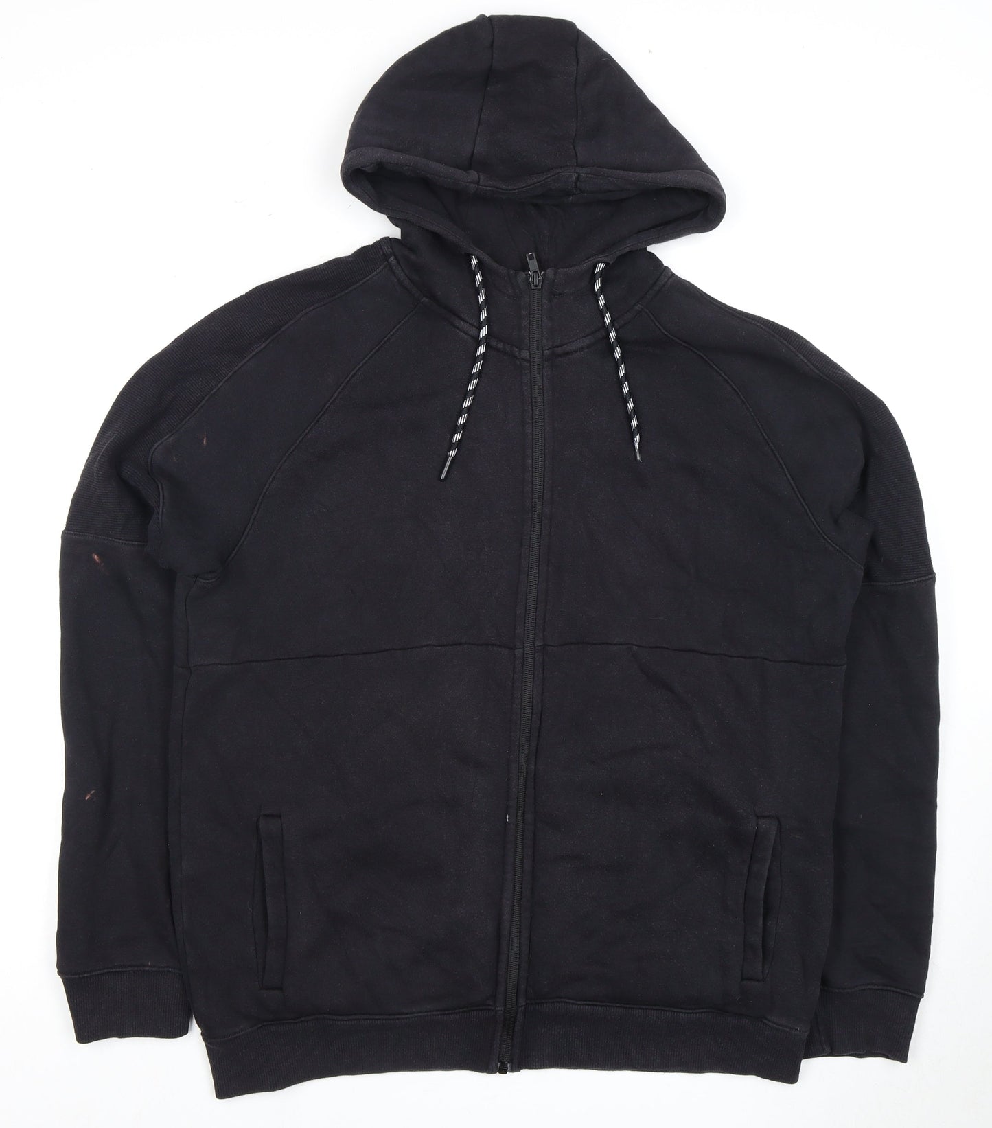 U.S. Athletic Men's Large Black Full Zip Hoodie