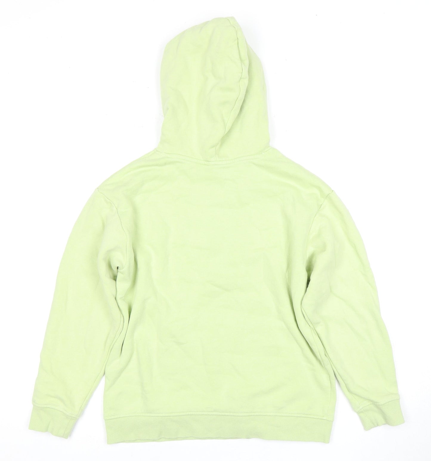 H&M Boys Green Pullover Hoodie 9-10 Years, Hooded