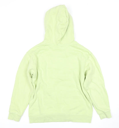H&M Boys Green Pullover Hoodie 9-10 Years, Hooded