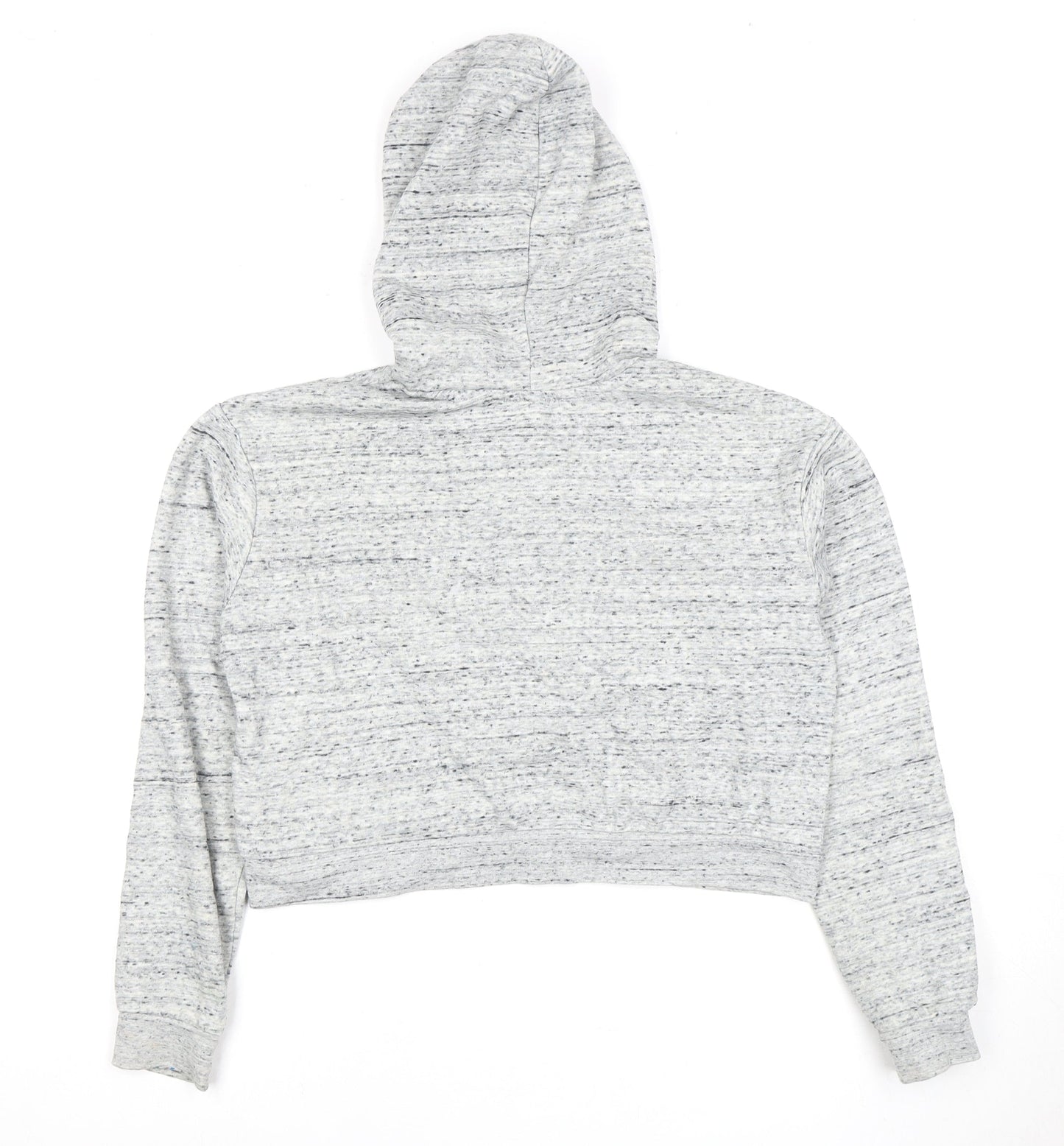 H&M Women's Grey Hoodie, Size 12, Comfortable Pullover