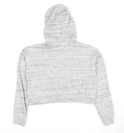 H&M Women's Grey Hoodie, Size 12, Comfortable Pullover