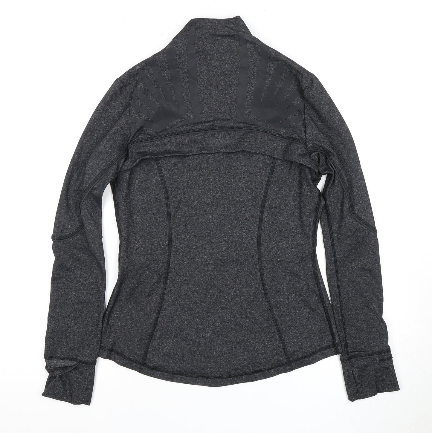 SPORTFX Women’s Black Slim Fit Full Zip Sweatshirt