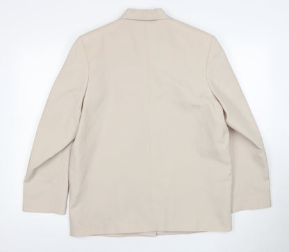 Amalina Women's Beige Suit Jacket Size 14, Regular