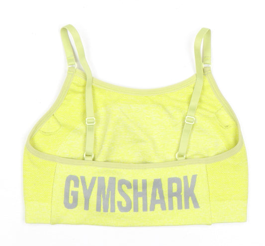 Gymshark Women's Yellow Camisole Tank, Size S