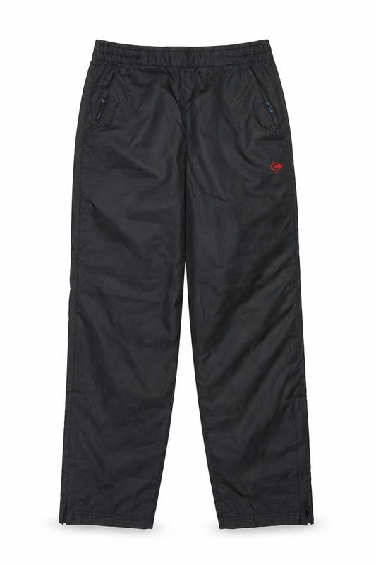 Dunlop Boys Black Trousers 9-10 Years with Elastic Waist