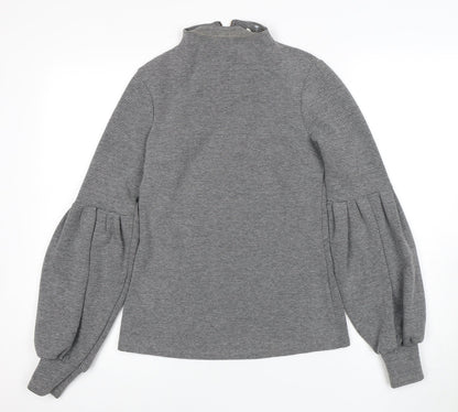 Womens UK Size 6 nine savannah miller Grey Basic Blouse