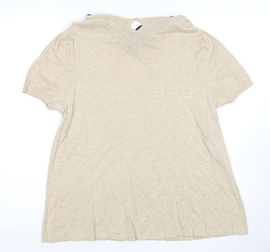 Womens UK Size 18 NEXT Beige  T-Shirt
