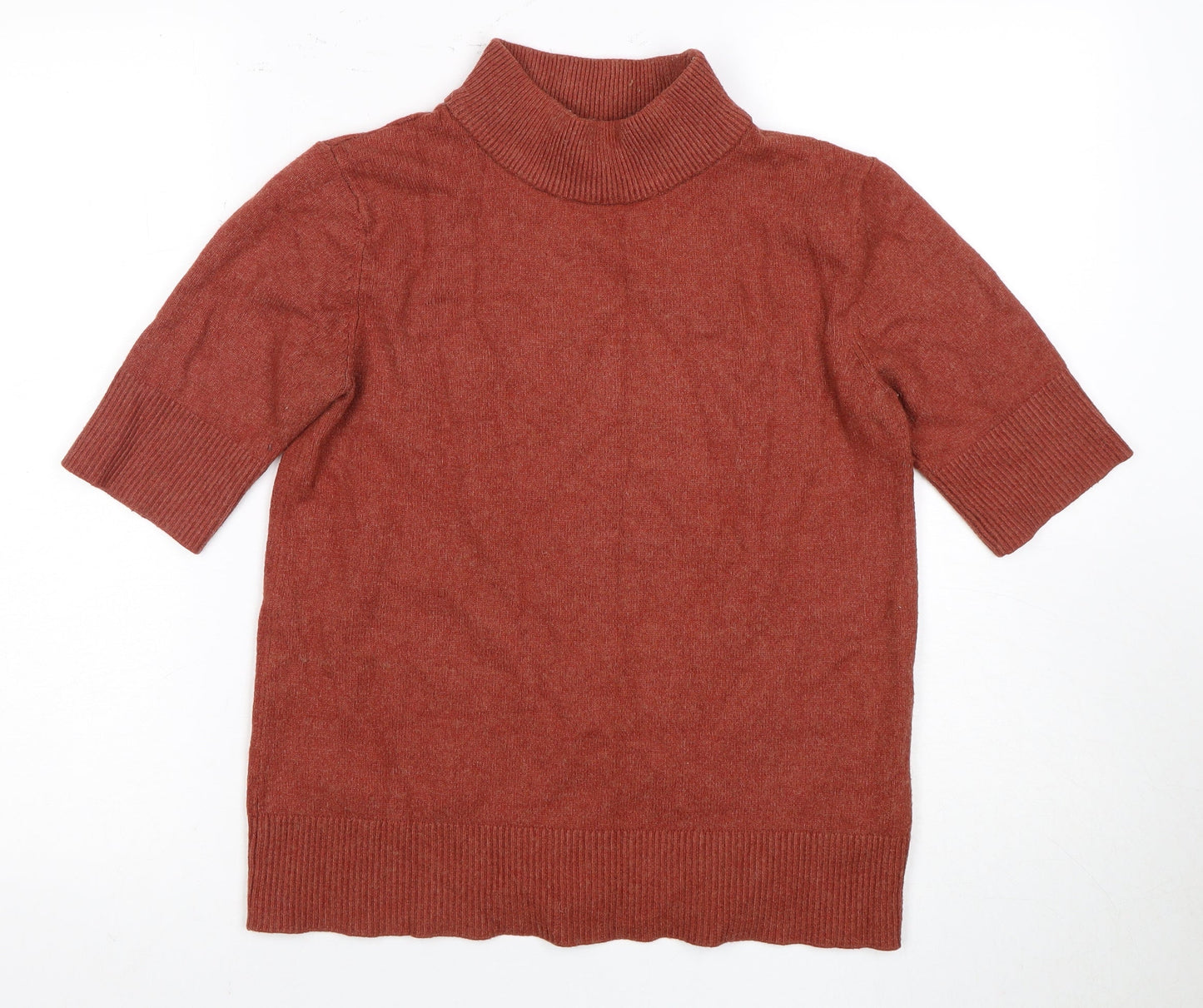 Womens UK Size S VILA Brown Pullover Jumper