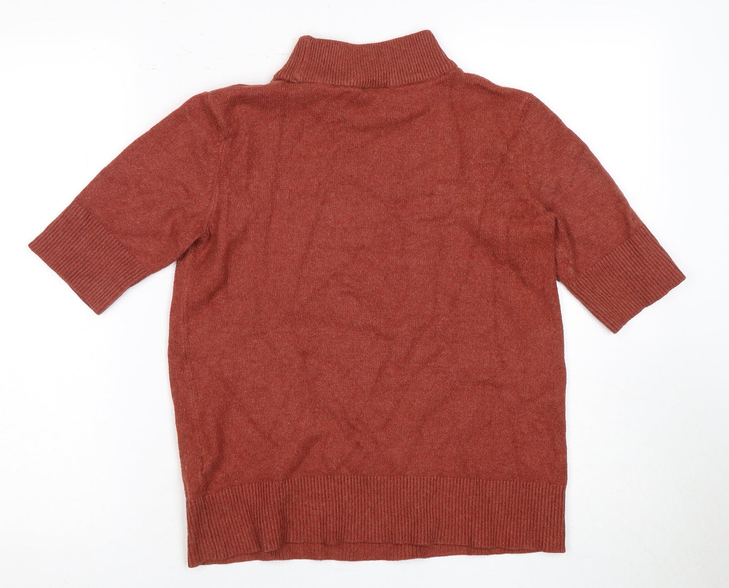 Womens UK Size S VILA Brown Pullover Jumper