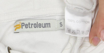 Petrol Industries Men's Ivory S Pullover Hoodie