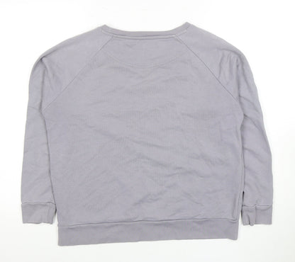 Pollyanna Women's Grey Pullover Sweatshirt S Casual