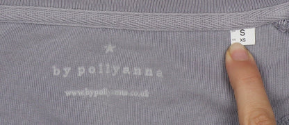 Pollyanna Women's Grey Pullover Sweatshirt S Casual