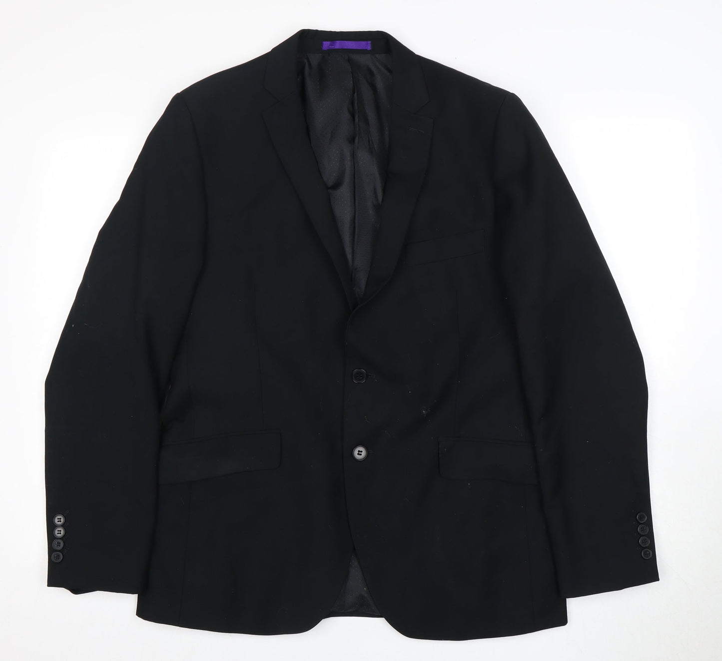 Mens UK Size 40 New Look Regular Black Suit Jacket