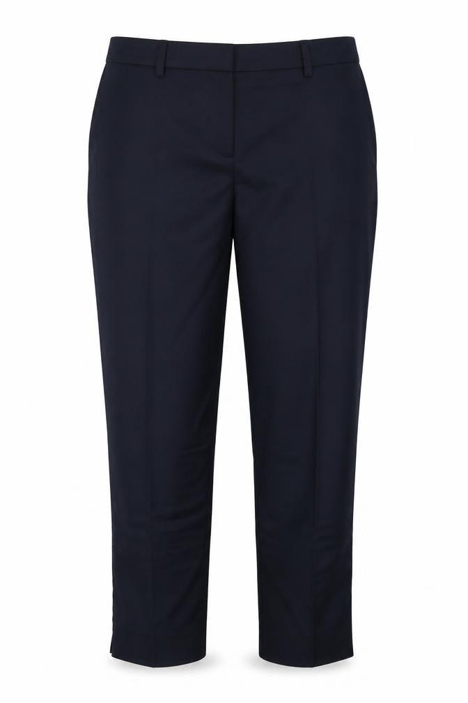 Womens UK Size 10 Oasis Slim Fit Business Casual Black Trousers