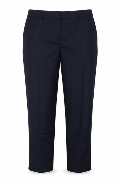Womens UK Size 10 Oasis Slim Fit Business Casual Black Trousers