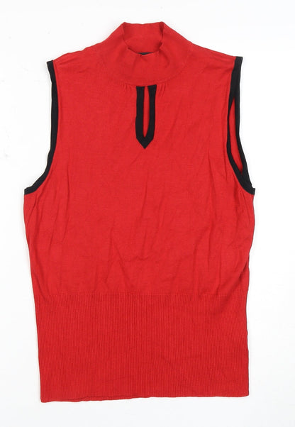 Womens UK Size 18 NEXT Red  Sleeveless