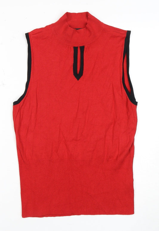 Womens UK Size 18 NEXT Red  Sleeveless