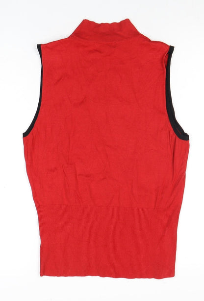 Womens UK Size 18 NEXT Red  Sleeveless