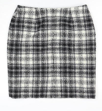 Precis Women's Multicoloured Check Skirt, Size 16