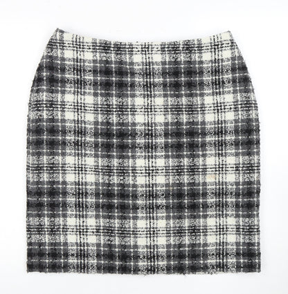 Precis Women's Multicoloured Check Skirt, Size 16