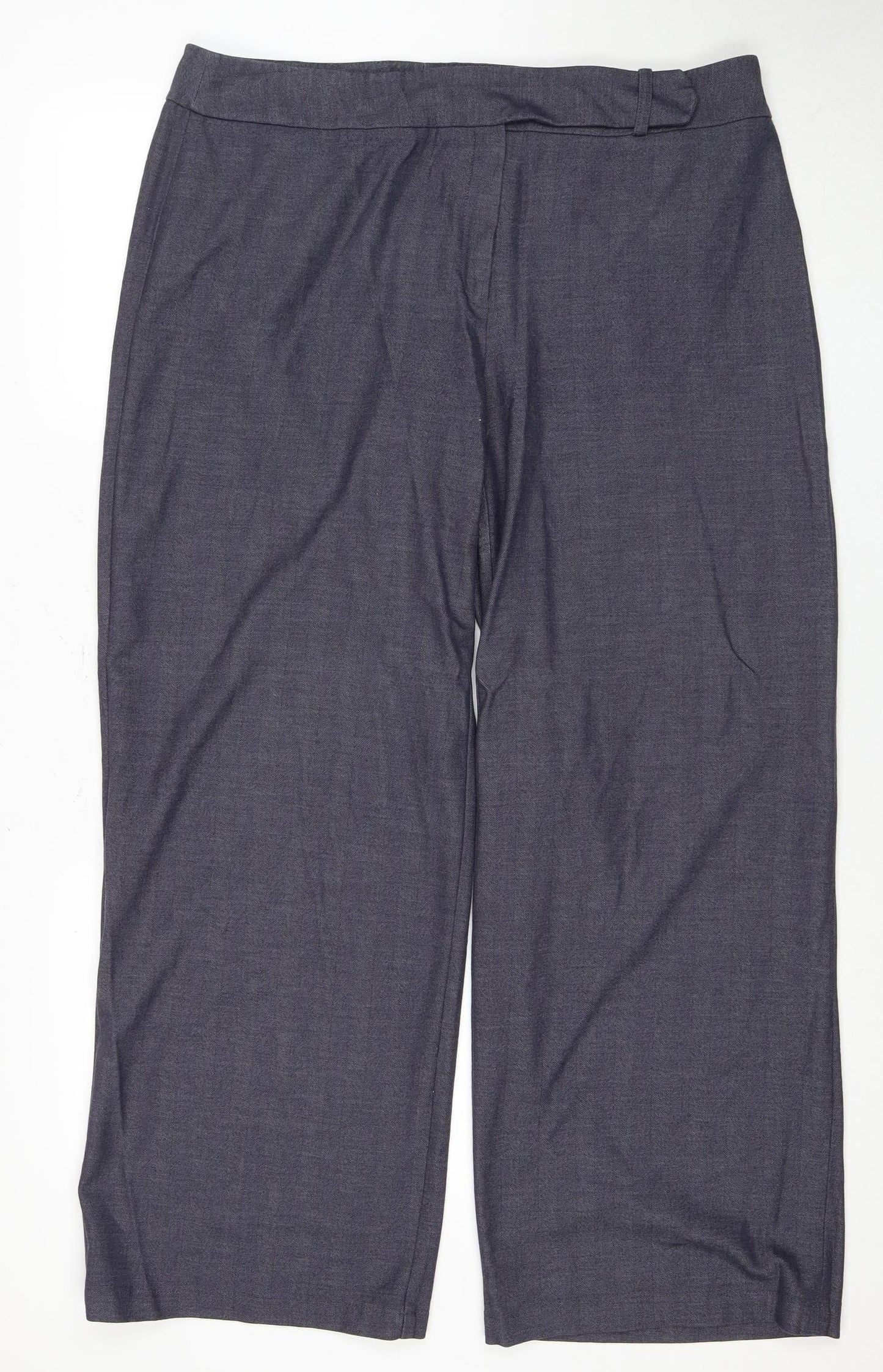 Next Men's Grey Trousers Size 18 Viscose Blend