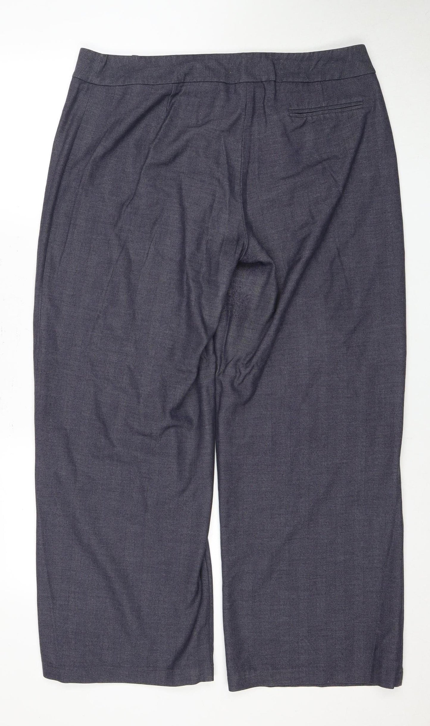 Next Men's Grey Trousers Size 18 Viscose Blend