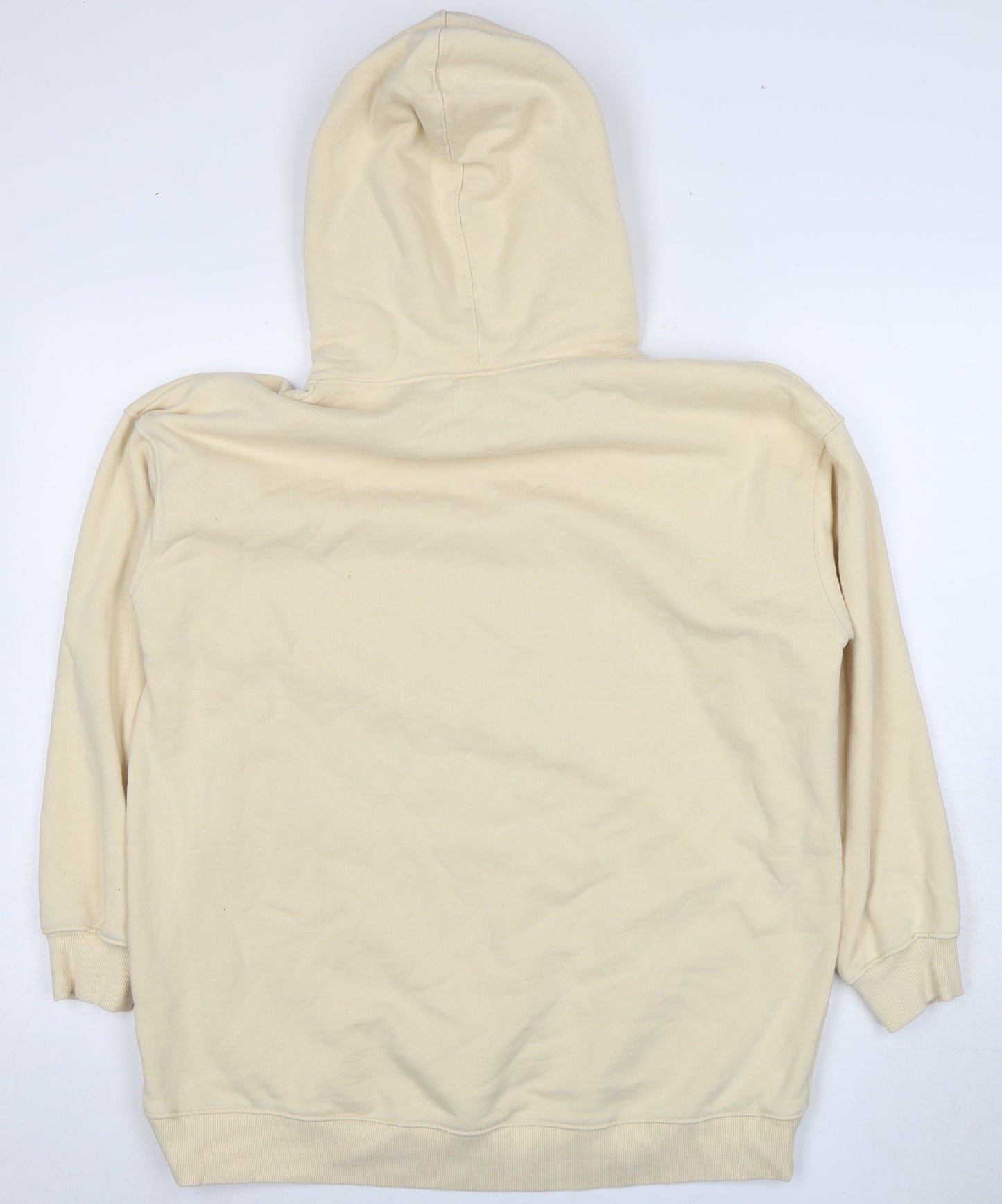 Womens UK Size S H&M Beige Pullover Hoodie